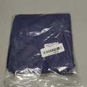 TAOSON 100% Cotton 300 Thread Count Body Pillow Cover Pillowcase Pillow Protector Cushion Cover with Zippers Only Cover No Insert (Navy Blue,21"x54")