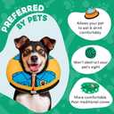 BENCMATE Inflatable Dog Cone Collar Alternative, Soft Dog Cone for Small Medium Large Dogs and Cats, Neck Recovery ECollar Donut Collar After Surgery (Large, Police Officer) 