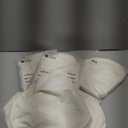 Shukii Stool Covers Round 4 Pack Bar Watedrproof PU Slipcover with Elastic Cushion Seat for Chair, Beige (M (12"-14") 4 Counts)