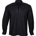 Black Jacobite Ghillie Shirt | Celtic Kilt Shop
Size 7XL