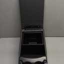 Universal Truck Bench Seat Console with Cup Holders, Grey