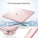 EooCoo for MacBook Neo Case 13 inch 2026 Model A3404 with A18 Pro chip, Hard Shell Case & Sleeve Bag & Type C & Keyboard Skin & Screen Film Laptop Accessories, Crystal Blush