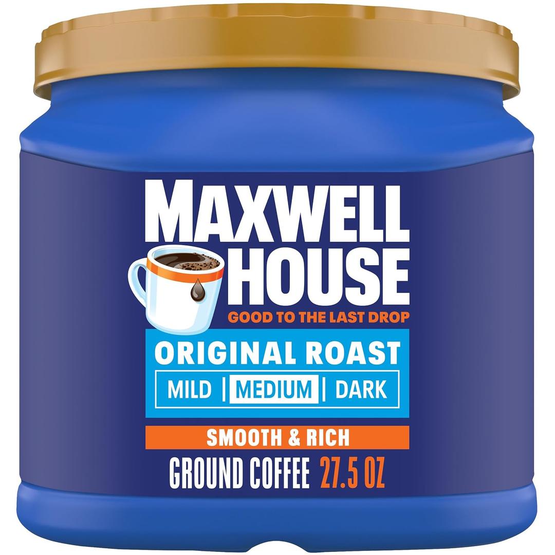 Maxwell House 27.5oz Ground Coffee Medium Original Roast (27.5 Ounce (Pack of 1))
