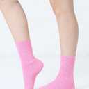 Heat Logic Womens Thermal Socks, Hiking Warm Winter Thick Thermal Crew, Cozy, Cabin & Boot Socks, With & Without Grippers