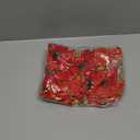 Childom 15 PCS Red Poinsettia Flower Artificial Poinsettias With Clips Christmas Decorations Glitter Poinsettia Christmas Ornaments Xmas Tree Flower Decor with Stems DIY Xmas Wreath Home Holiday Party