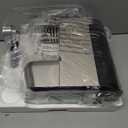 CASABREWS 3700 Essential Espresso Machine 20 Bar, Stainless Steel Cappuccino & Latte Machine with Steam Frother for Home, 43.9oz Water Tank, Coffee Gift for Women & Men, Silver