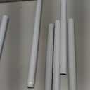 No Drilling Closet Rod, 27.5-82 Inches Hanging Closet Rod for Clothes, Closet Bar & Pole Heavy-duty, Closet Rods for Hanging Clothes For Closet Wardrobes Bathroom Laundry RV Curtains,White