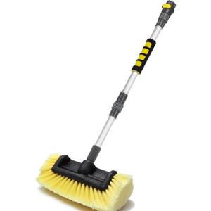 Anyyion 51 Inch Car Wash Brush with 10 Inch Soft Bristle, On/Off Switch for Car Truck Boat Washing Brush, Perfect for Cleaning House Siding, Auto Cars, Trucks, SUV, RV, Floors and More!