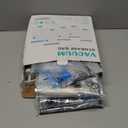 15 Pack Vacuum Seal Bags for Clothing &Travel, Space Saver Vacuum Storage Bags for Blankets,Luggage,Clothes,Comforter, Hand Pump Included (3 Jumbo,3 Large,3 Medium,3 Small,3 Roll)