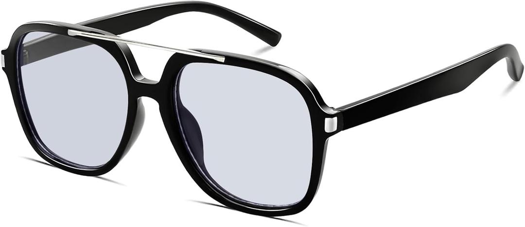 4 x Retro Aviator Sunglasses for Women Men 2026 Trendy Oversized Square 70s Tinted Sunnies Trending