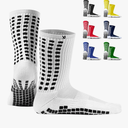 Lux Dual Grip Socks - Soccer Grip Socks for Men and Women. GripArray Performance & Comfort