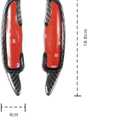 Carbon-Fiber Paddle-Shifter Cover for Genesis G80 - Paddle Shifter Extension,Car Refitting Decoration Accessories,for Hyundai Genesis G80 (RED)