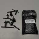 Replacement Drill Chuck Key Wrench Electric Drill Clamping Tool Heavy Duty Solid Carbon Steel Thumb Handle Chuck Key (Chuck Diameter: 3/4" / 5/8" / 1/2" / 3/8" / 1/4" / 5/32") - 6 Sizes