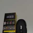 Guiheng Wireless Mouse, 2.4Ghz Wireless Computer Mouse 1200,6 Buttons with Nano Receiver for Laptop,PC,Chromebook,Computer,Notebook,Office (Battery not Included, Black)