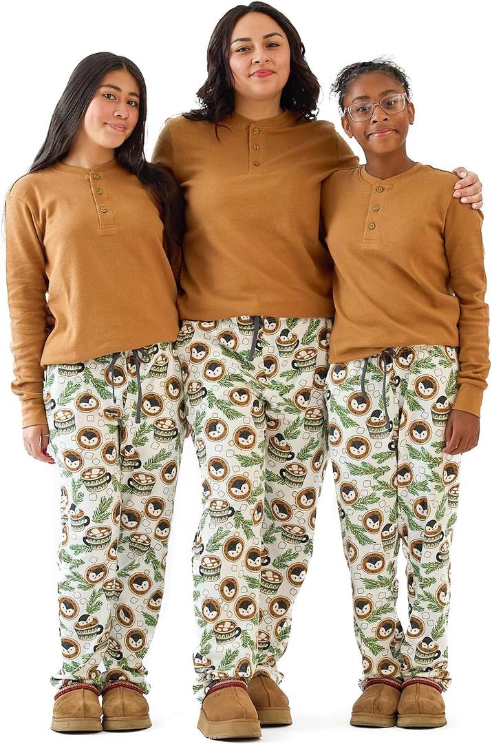 Butterblu Family Jammies Matching Holiday Christmas Pajama Sets | GOTS Certified Organic Cotton for Baby, Toddler, Kids, Adults, and Pets, with Pockets, Perfect for Family Photos