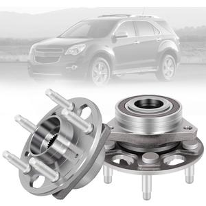 2PCS Wheel Hub Bearing Assembly 5 Lugs with ABS  Compatible with FIT 20102017 Equinox, Regal, Lacrosse, Malibu, CTS, Terrain, Impala, XTS  Replace OE# 513288