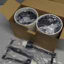 Adetu Wall Lights Battery Operated Wall Sconces Set of 2, 5CCT Black Rechargeable Wall Lamp with Remote & Bulbs,10 RGB Dimmable Colors Wireless Wall Sconces for Bedroom Living Room Hallway (13.8 inch)