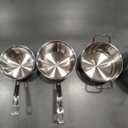 Cuisinart Stainless Steel Pots and Pans Set, Induction Compatible, 12 pc
