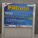 Filtrete 18x20x1 Air Filter, MERV 13 MPR 1900, Allergens, Bacteria, Viruses & Air Pollutants, 3-Month AC/Furnace Filters, Cleaner Air Reliable Airflow, 2 HVAC Filters(Act Size 17.81x19.81x0.78 in)