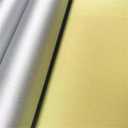 Flame Resistant Aramid Silver Coated Fabric 315GSM para Aramid 1500D Temperature Resistant Cut Resistant Fire Retardant (Silver Coated, 12 x 57)