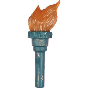 Rubies Liberty Torch Costume Accessory, Light-Up, 12" for Themed Parties and Halloween
