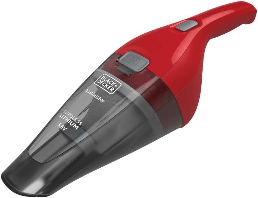 BlacK and Decker 3.6V 1.5AH Cordless Hand Vacuum RED
