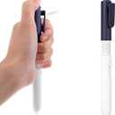 5 x Pen that Sprays Water, Water Spary Toy Pen, 2 in 1 Funny Prank Retractable Pens for Pranks and Tricks, Writing and Spraying, Blue