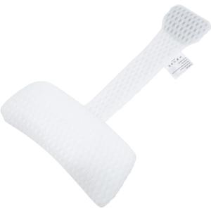 Headrest Pillow for Patio Chaise LoungeHot Tub Pillow for Headrest, Universal Height Adjustable Chaise Lounge Pillow for Sunbathing Swing Pool Furniture (White)