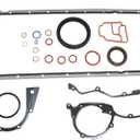 GXARTS Oil Pan Gasket Set 11111432478 11131437237 Lower Gasket Set Compatible With BMW 325i 325ci 330i 330ci 330xi 525i 528i X3 X5 Z3 Z4 E46 M52 M54 B25 2.5L 2.8L 3.0L 1999-2008