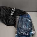 Omzer Inflatable Toddler Airplane Bed: Large Airplane Seat Extender for Kids with Cup Holder & Seat Belt - Portable Baby Travel Bed with Travel Bag & Hand Pump