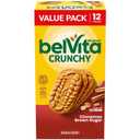 belVita Breakfast Bars Biscuits, Cinnamon Brown Sugar, Value Pack, 12 Packs (4 Biscuits Per Pack) Best By: 03/18/2026