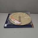 Pizza Pan - 14 Inch Nonstick Pizza Pan for Oven with Widen Handles for Cooking, Baking, and Grilling - Durable, Even Heating, Long-Lasting Kitchen Cookware (1, Golden)