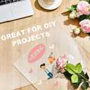 Polycarbonate Clear Plastic Sheet 1 Pcs 16" x 96" Flexible Plastic Sheet Panels with UV Coating on Both Sides for Crafts DIY Window Replacement Panes