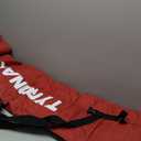 Ski Bag for Air Travel,Single Ski Carry Bag With Fully Padded Protection,Water-Resistant and Durable Fits Up From 175cm to 190cm Skis. (RED)