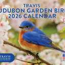 Travis Audubon Garden Bird Calendar 2026 Wall Monthly Birds Gifts For Bird Lovers Women Men | American Made In The USA