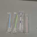 Tongue Scraper Cleaner 100% BPA Free Tongue Scrapers with Travel Handy Case for Adults, Kids, Healthy Oral Care, Easy to Use, Help Fight Bad Breath (4 PACK)