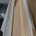 Weysat 1 Set 157.48 x 62.99 Inch MDF Board and Batten Wall Panel Kit Premade Wainscoting Panels Decorative Wall Molding Trim Slats Paintable Accent Kit for DIY Home Bedroom Living Room Decor