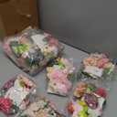 12 Pcs 70.8 ft Flower Garlands Hanging Artificial Wildflower Vine Decor from Ceiling Floating Floral Backdrop Silk Fake Flower Garland for Wedding Home Garden Wall Arch(Blossom)