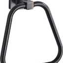 Oil Rubbed Bronze Towel Ring for Bathroom, Kitchen Bath Towel Holder Hangers Wall Mount Heavy Duty Stainless Steel