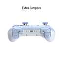8Bitdo Ultimate 2C Hall Effect Joysticks Bluetooth Controller with Remappable L4/R4 Bumpers, 6-axis Motion Control, Rumble Vibration and Turbo Function for Switch/Switch 2 (Blue)