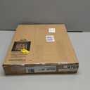 Mayfair Caswell Modern Slow Close Toilet Seat, Durable Plastic, Round, White