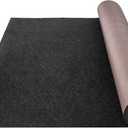 VEVOR Marine Carpet, 6 x 36 ft Boat Carpeting, Charcoal Black Marine Grade Boat Carpet, Indoor/Outdoor Marine Carpeting w/Water-Proof TPR Backing, Water-Proof Carpet Roll for Home, Patio, Porch, Deck