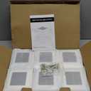 Brightever 4x4 Solar Post Cap Lights Outdoor, Waterproof Solar Powered Fence Post Lights for 5x5 Vinyl/Wooden, White Outside 16LEDs Warm/Cool Lighting Deck Light for Garden, Patio, Porch, 12-Pack