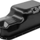 MOTOKU Engine Oil Pan Sump with Drain Plug for Honda Civic 1.7L 2001 2002 2003 2004 2005