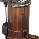 Liberty Pumps 287 1/2-Horse Power 1-1/2-Inch Discharge 280-Series Automatic Submersible Sump Pump with VMF Switch