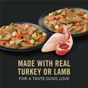 Purina Pro Plan Complete Essentials Wet Dog Food, Lamb and Vegetables and Turkey and Vegetables in Gravy Variety Pack - (Pack of 12) 13 oz. Cans