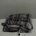 Bedsure Plaid Heated Throw Blanket - Flannel Sherpa Electric Blanket with Plaid Pattern, Heating with 6 Heating Levels, 4 Time Settings, 3-Hour Auto-Off, Warm Gifts for Grandma (Grey, 50"x60")