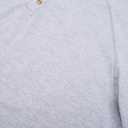 Year In Year Out Big and Tall Henley Shirts for Men Cotton Long Sleeve T Shirts for Men from 2XL(T) to 6XL(T) (Gray, XXXL)