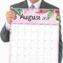 GuassLee Large Wall Calendar 2026-2027,24-Month Vertical Wall Calendar Runs from Jan. 2026 to Dec. 2027, 22"x15" Hanging Monthly Planner with Thick Paper Watercolor Design for Easy Organizing