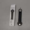 Multifunctional Lid Opener, Bottle Jar Opener Adjustable Stainless Steel Effortless Use Magnetic 3 in 1 for Weak Hands (Black)